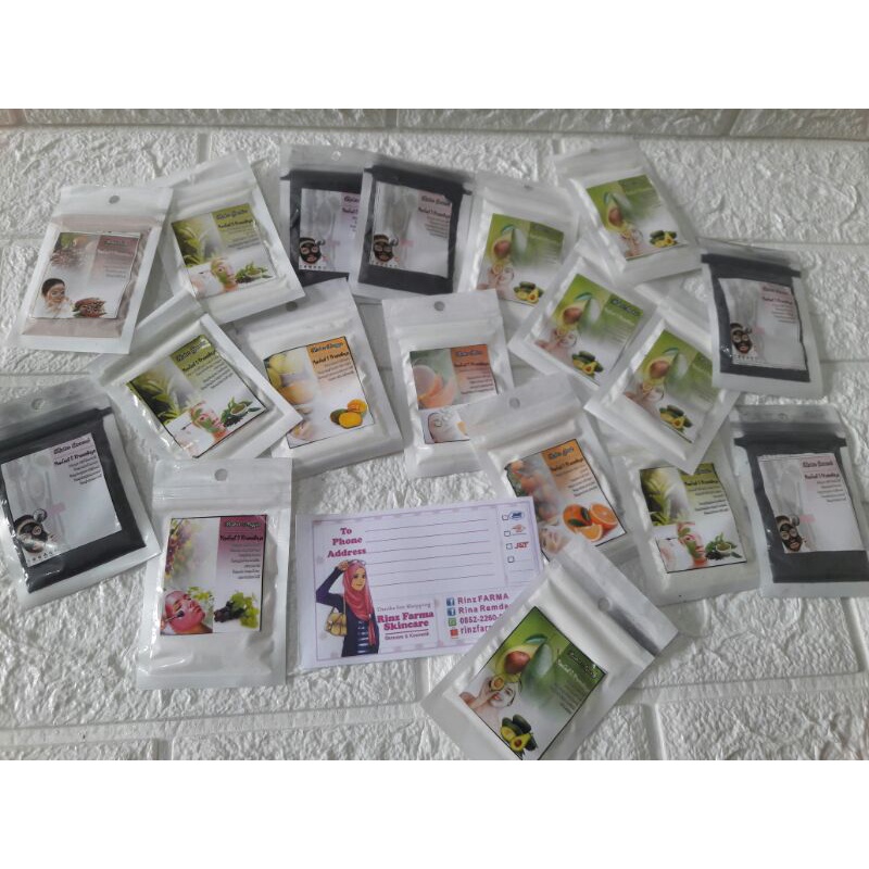 Masker Organik Powder