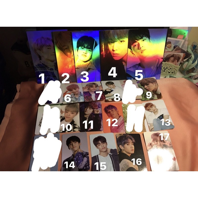 TREASURE CH1/CH2/CH3 PHOTOCARD PC HARUTO JAEHYUK MASHIHO JIHOON JEONGWOO YOSHI DOYOUNG