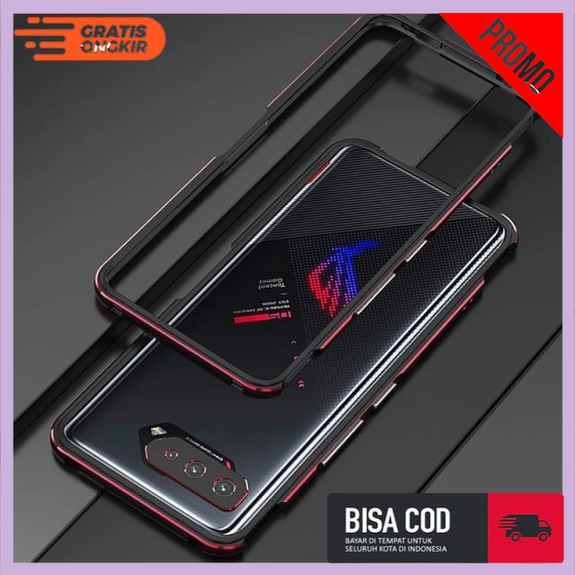 CASE ASUS ROG PHONE 5 / PRO ULTIMATE METAL BUMPER CASE ALUMINIUM FRAME COVERS