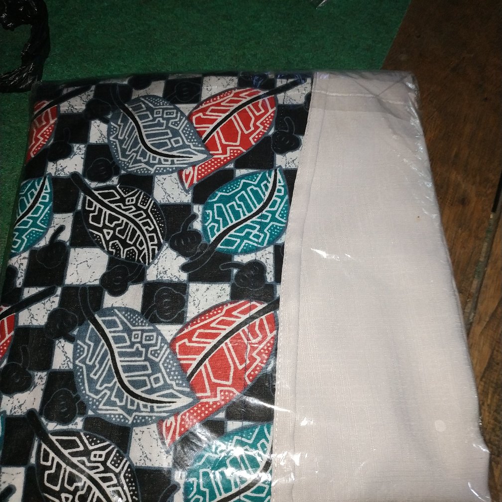 Tey-17 Batik Wanita Asj Sa Hrb026 Kenongo Kemeja Tosca Pendek