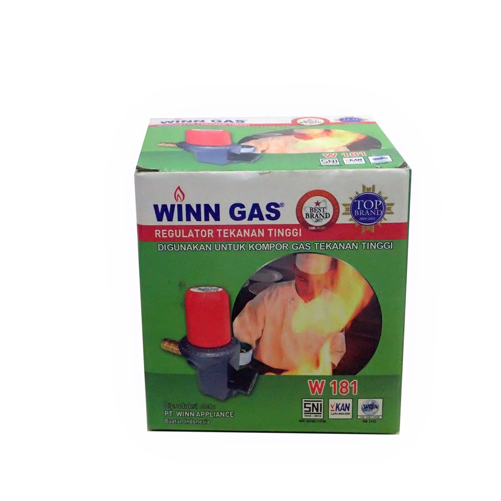 Winn Gas Regulator Hp 'High Pressure' Type W.181-nm (Non Meter)