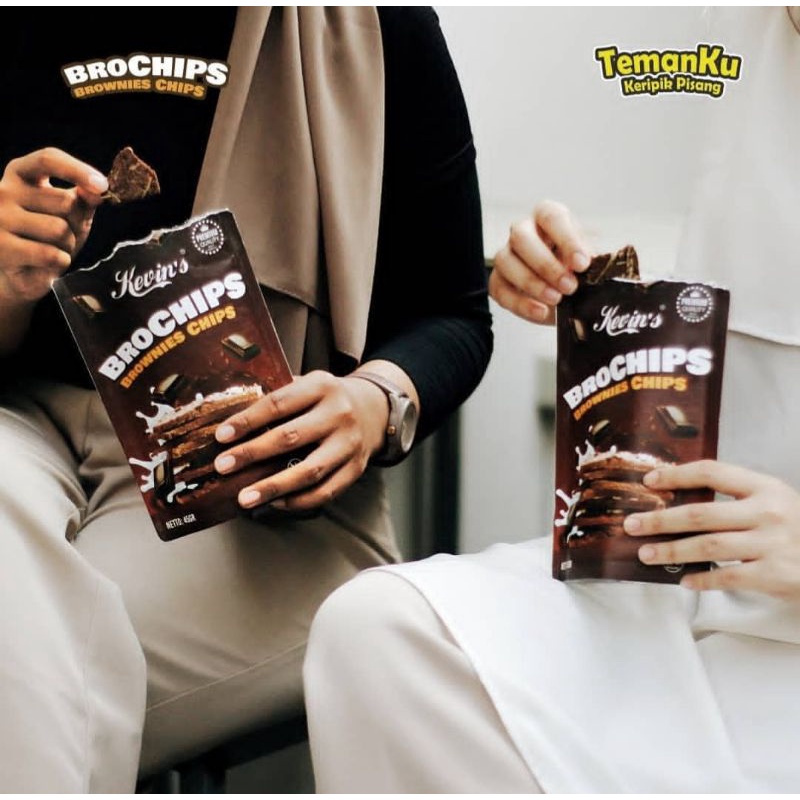 

Brochips Brownies Chips Snack Coklat Enak untuk Dewasa dan Anak anak snack tanpa pengawet dan pemanis buatan murah enak