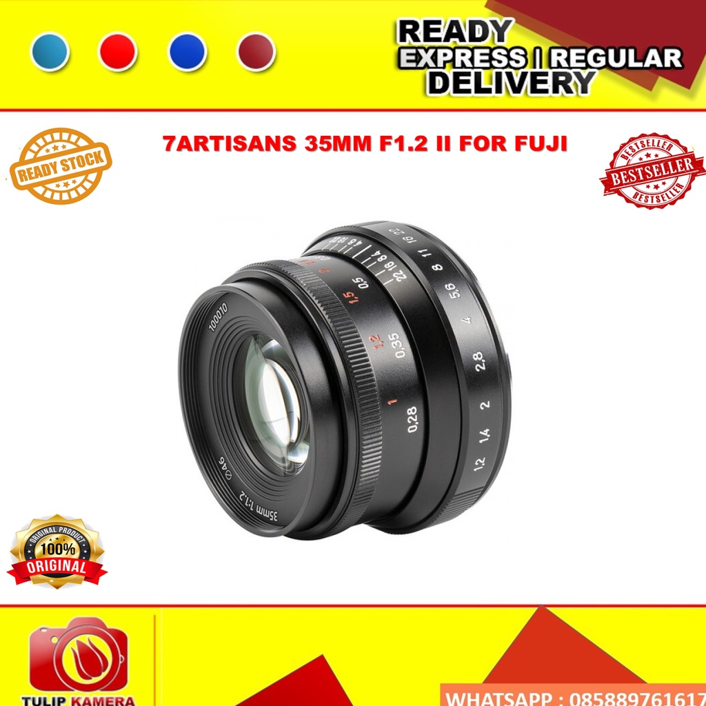 7 ARTISANS 35MM F1.2 II FOR FUJI
