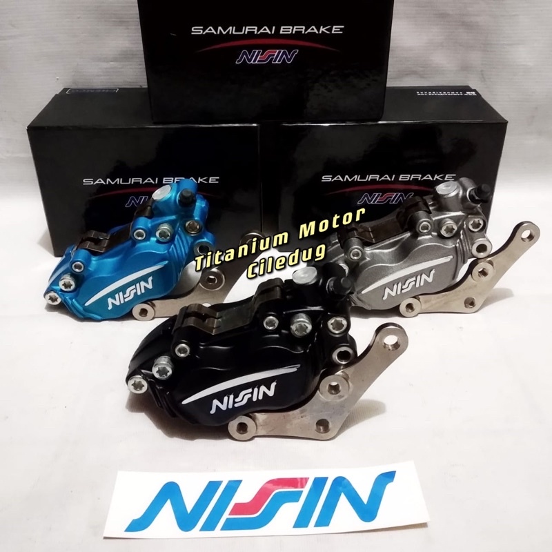 Kaliper Depan Nissin Samurai 4piston NMAX 155 AEROX 155