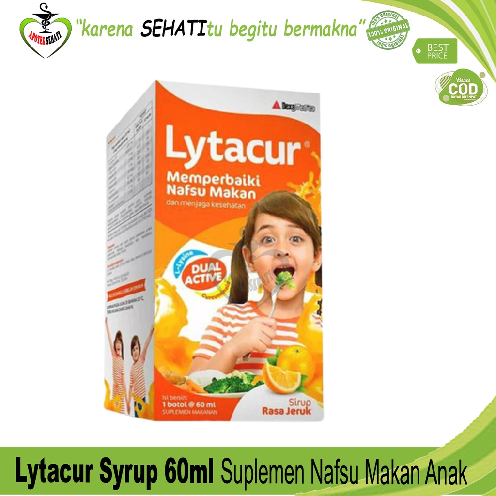 Lytatur Lytacur Sirup Penambah Nafsu Makan anak