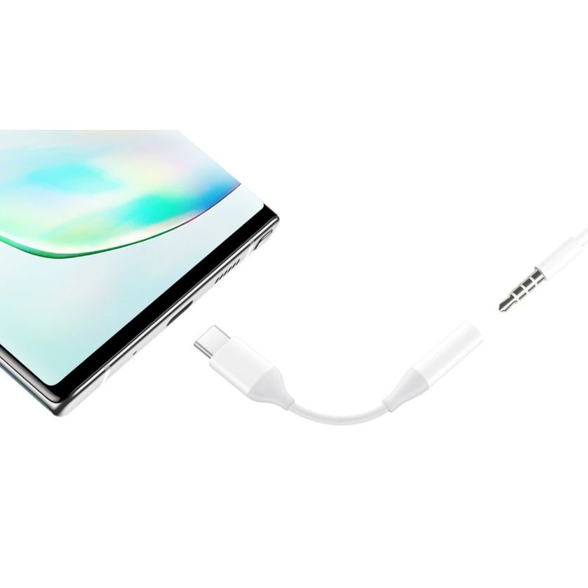 Samsung Type C to 3.5mm Headphone Jack Adapter Galaxy Note 10+ Note 10 Plus