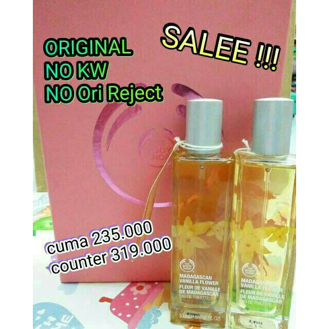 EDT Madagascan Vanilla Flower The Body Shop ORIGINAL