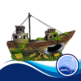    Hiasan Aquarium Bentuk Kapal Besar 081 | Shopee Indonesia