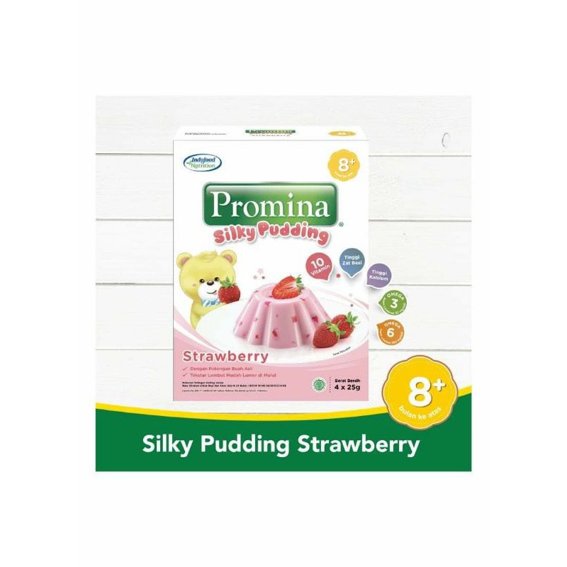 

Promina Silky Puding Strawberry