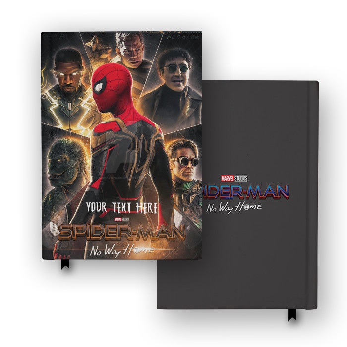 

Buku Catatan Notebook Spiderman No Way Home Custom Nama Diary Jurnal