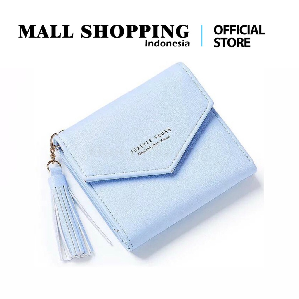 (COD) Dompet Lipat Wanita Dompet Mini A17 MALL SHOPPING