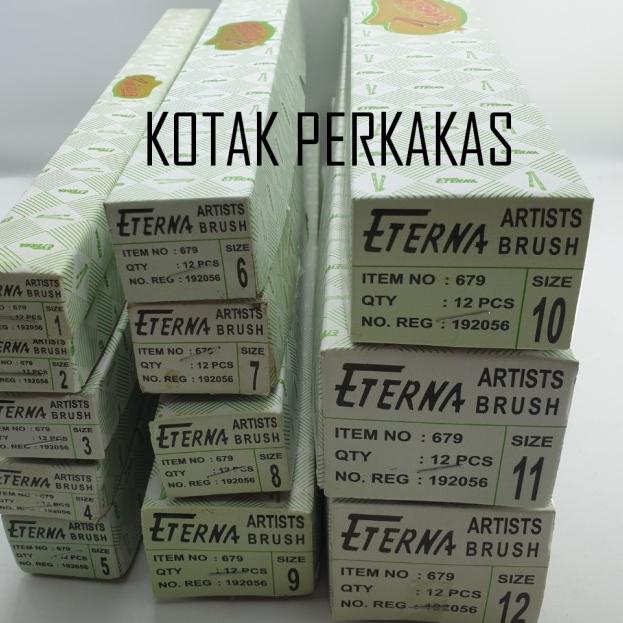

✼ Kuas Lukis ETERNA nomor 7 per 1 lusin ✱