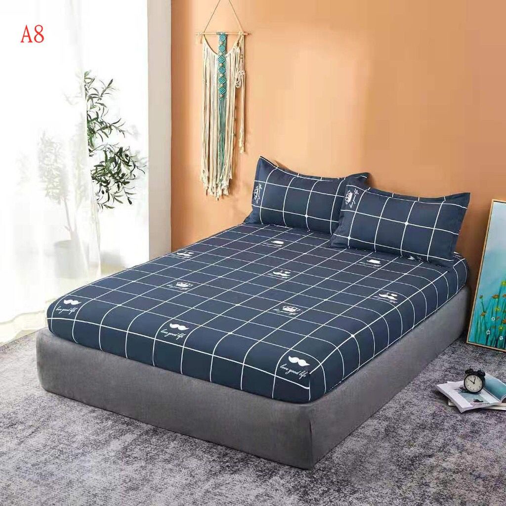 READY SEPREI Bed Cover Sprei Menarik Seprai Kualitas Bagus (MICROTEK) 120x200 180x200