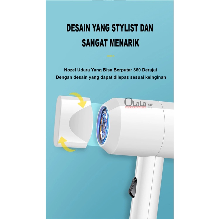 Hairdryer Pengering Rambut Stylish Tuumyy TM-6549