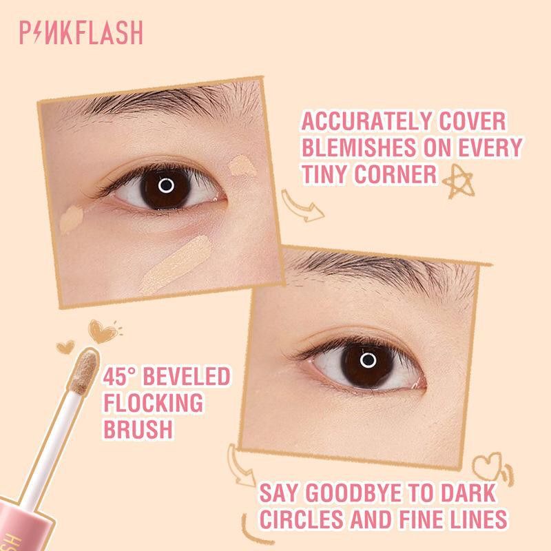 Original PINKFLASH Lasting Matte Breathtable Concealer