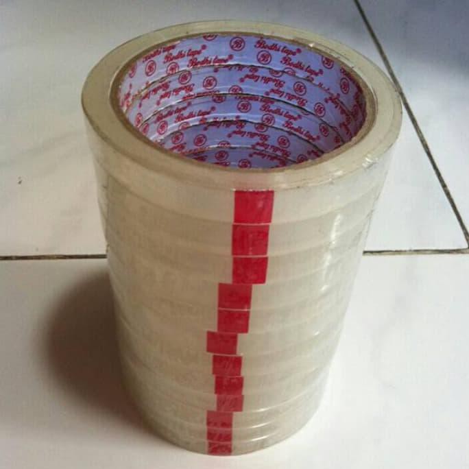 

HOT SALE|BEST SALLER Lakban Bodhi 1/2" (12mm x 80yard) / Selotip Bening 0,5