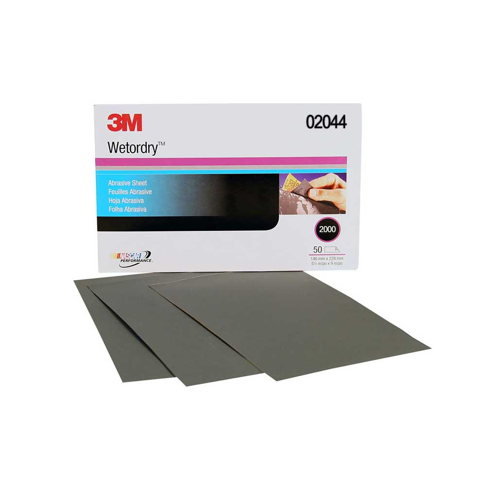 

3M 02044 Wod Sheet P2000, 51/2 In X 9 In (Sheet) -7000028328