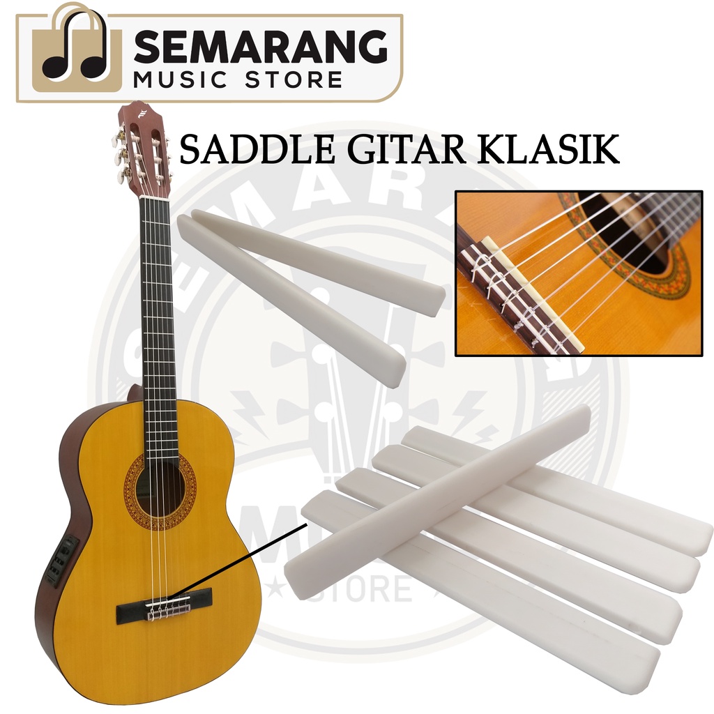 Saddle Gitar Klasik Breh Bawah Gitar Klasik Nylon