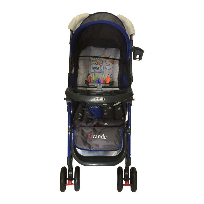 Stroller bayi murah pliko grande 268 R dorongan bayi bisa ayun dorong handle depan dan belakang