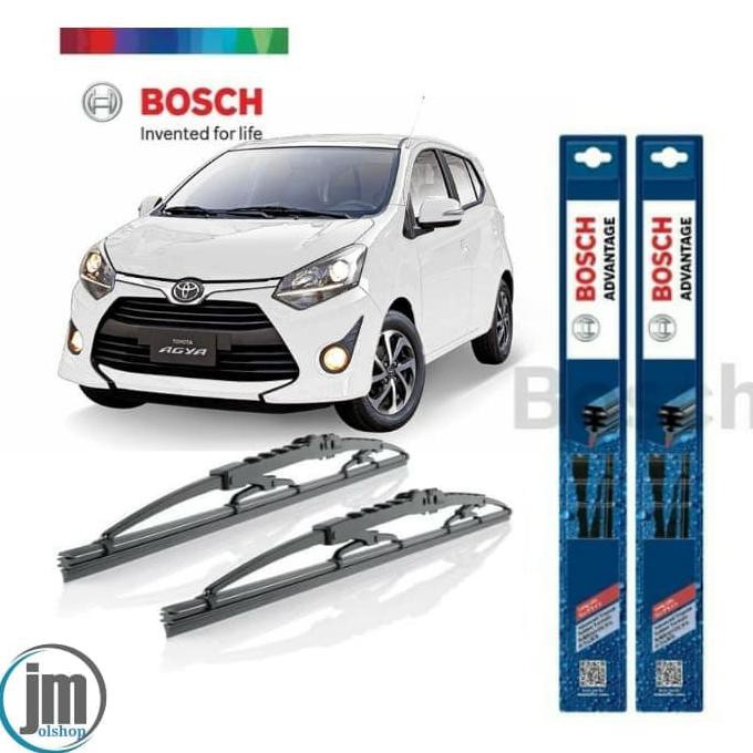 Karet Wiper Mobil Toyota AGYA Original Bosch Advantage