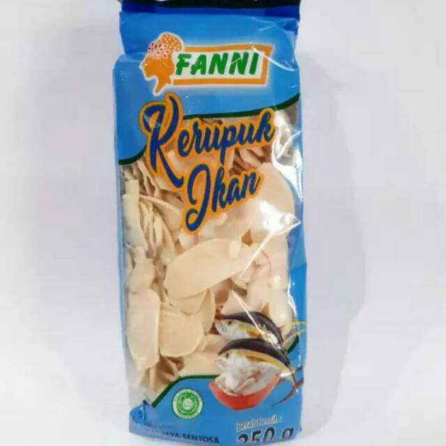 

Kerupuk ikan cap Fanni 250gr