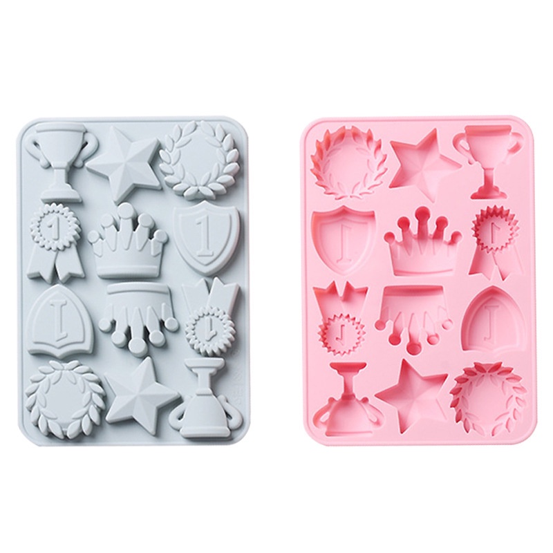 Cetakan Silicone Abjad ABCD puding es silikon alphabet Mold