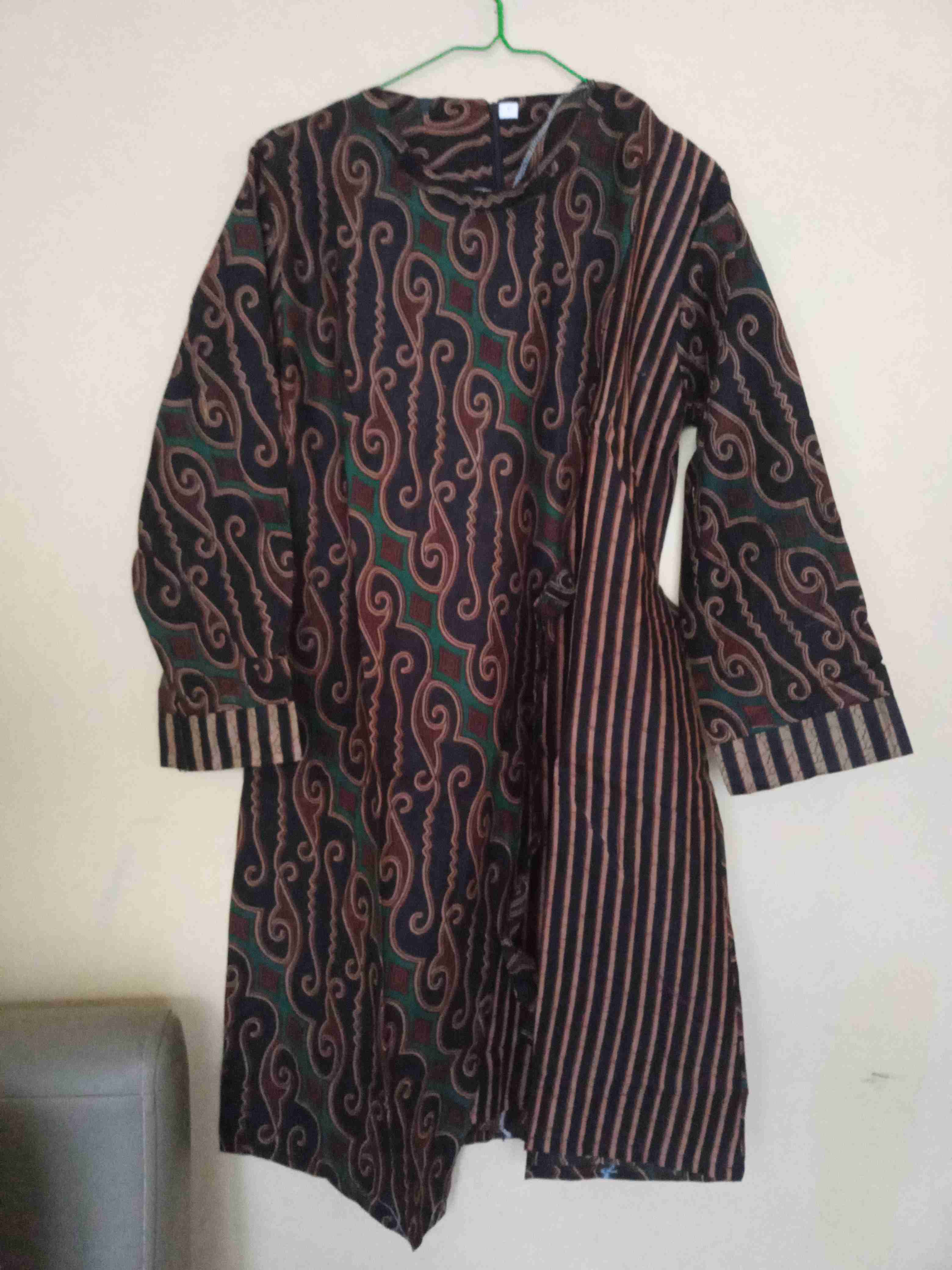 Terlaris Serut Genes Jelita Tunic Navbor Yelbor Whitbor Creambor Tunik Batik Modern Hrb030 Dolbi Dob