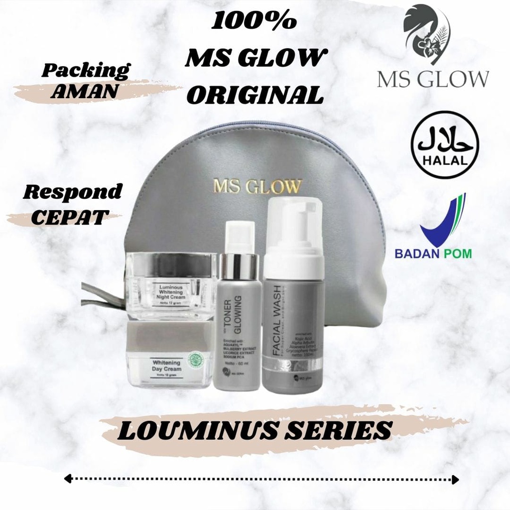 MS GLOW PAKET/PAKET MS GLOW ORIGINAL/PAKET SKINCARE/SKINCARE BPOM