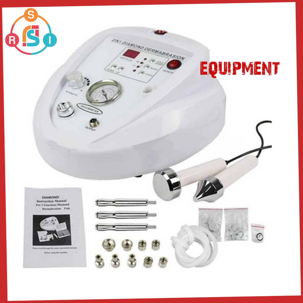 Jual TERMURAH!! Alat Mikrodermabrasi 2in1 Ultrasonic Microdermabrasion ...