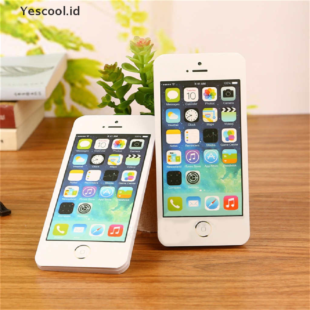 (Yescool) Sticky Note Bentuk Handphone Untuk Kantor