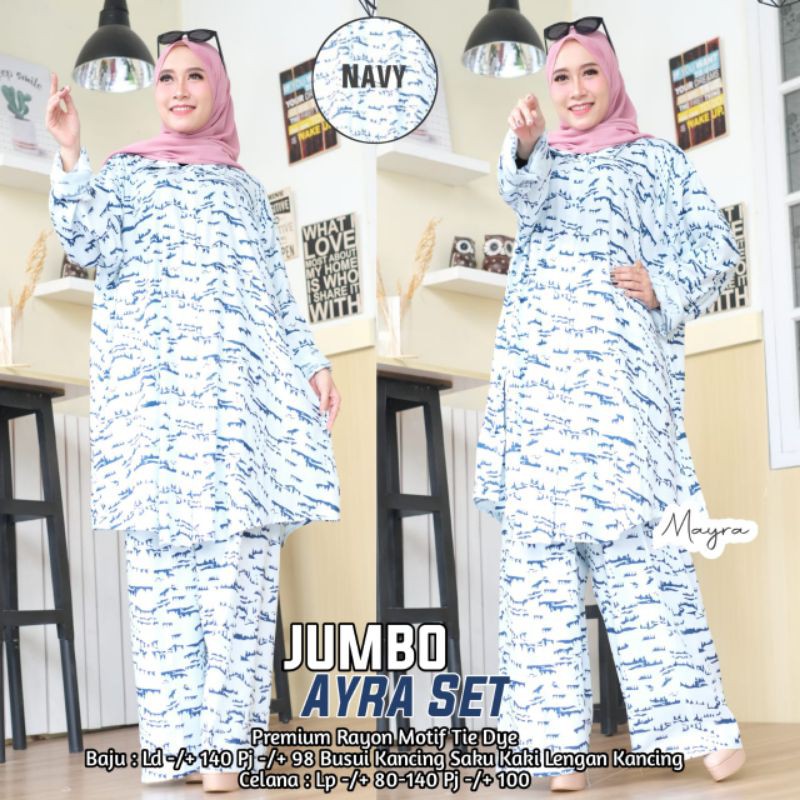 setelan cantik super jumbo