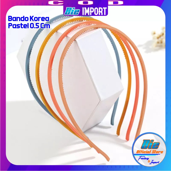 Bando Lidi Korea 0,5 Cm Premium Impor Best Seller