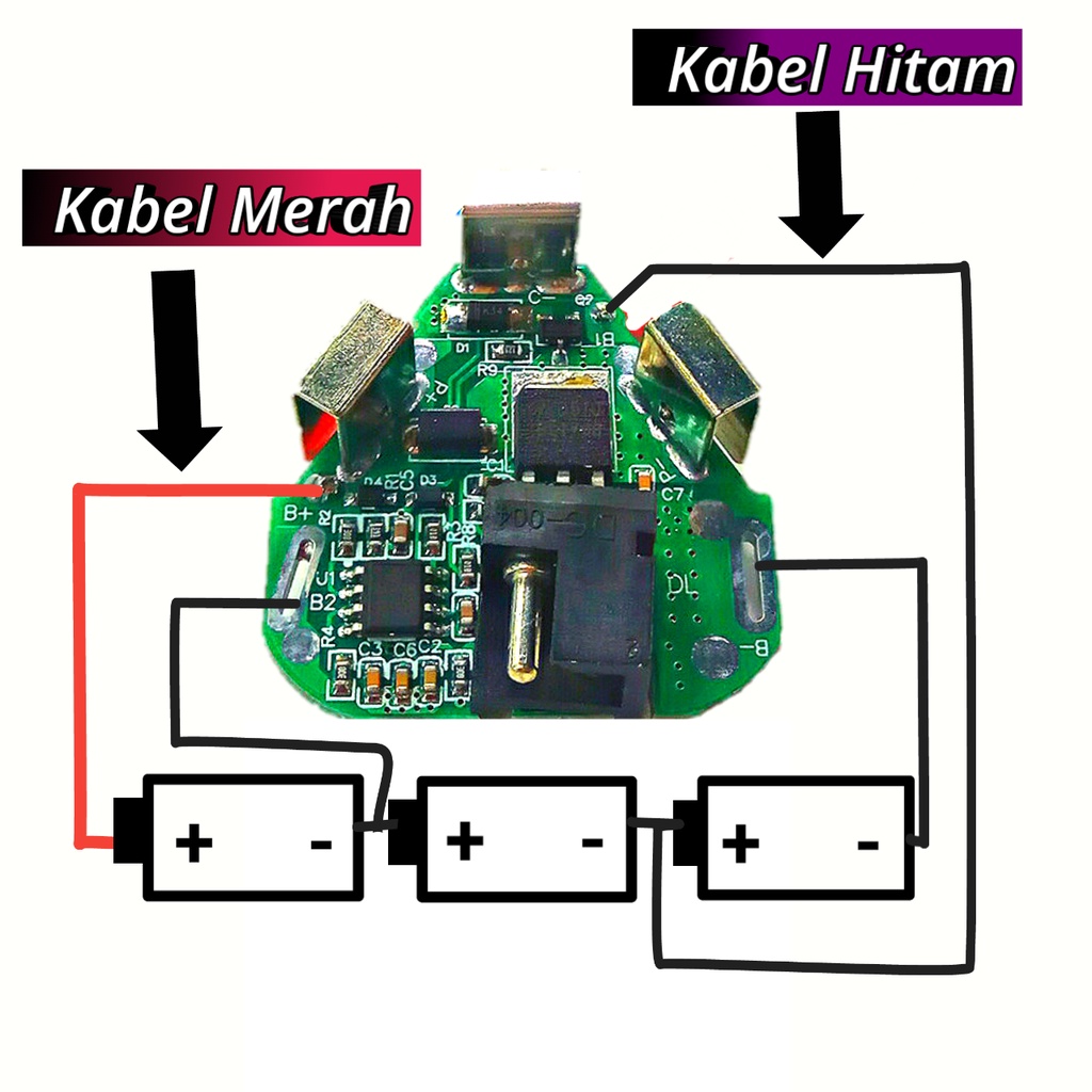 Bms 12v 3s jld tool modul volt pcb sparepart Bor proteksi 15v Baterai Lithium 18650 bor cordless bisa buat xenon mailtank  nrt pro orion batrei batrai battery