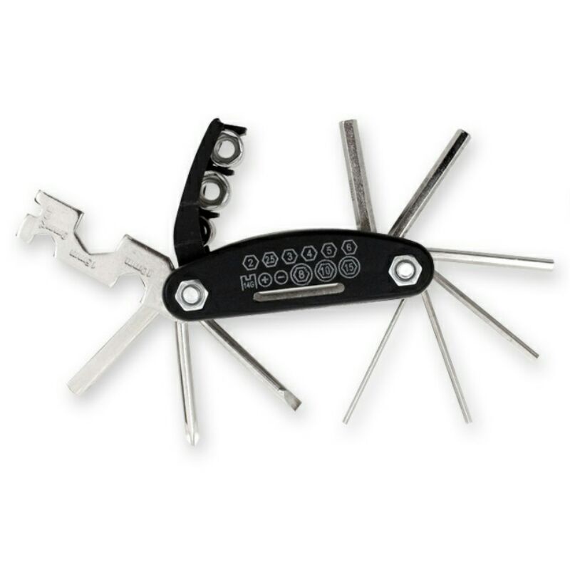 Multifunctional 15 in 1 EDC Repair Tool TaffSport HW0668