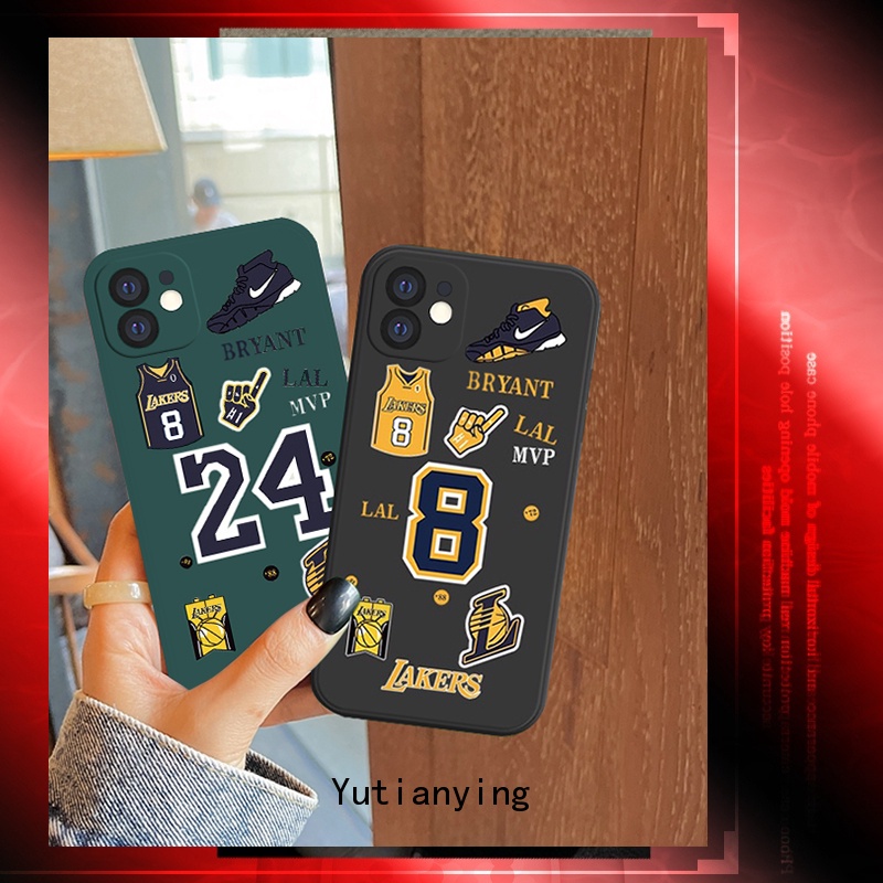 Soft Case Motif Label Kobe Untuk Oppo A95 A57 A54 A15 A74 A12E A5S A3S A7 A12 Reno 6 5 5F 4 4F 4Lite A31 A33 A15S A5 A9 A53 A16 A35 A92 A92 A73 Cover Pelindung Untuk Anak Laki-Laki