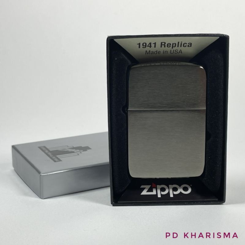 KOREK ZIPPO 24096 1941 REPLICA BLACK ICE