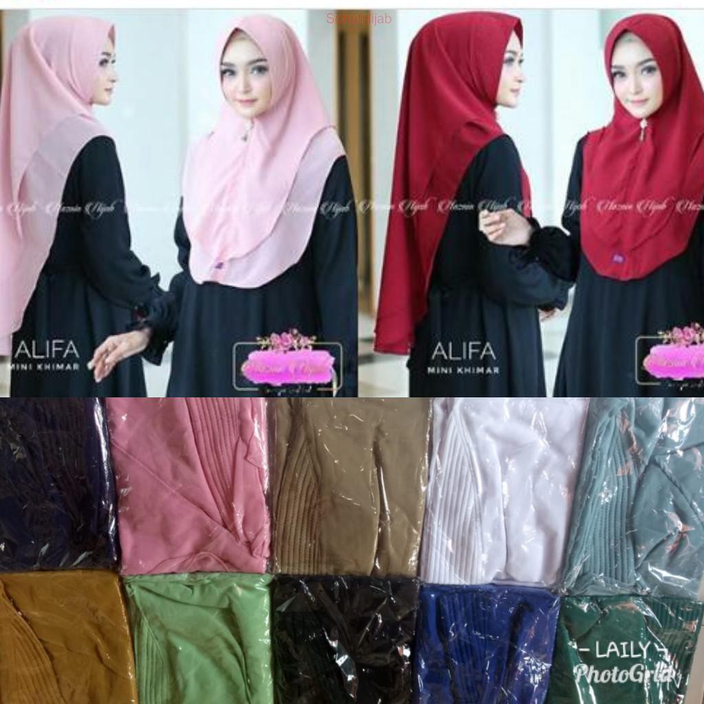 Jilbab 2 Layer Standart / Hijab 2 Layer / Jilbab Dua Layer / 2 Layer Standart BEST SELLER