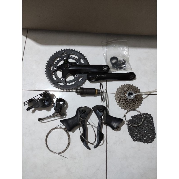 Groupset shimano Claris 2400 2x8 speed