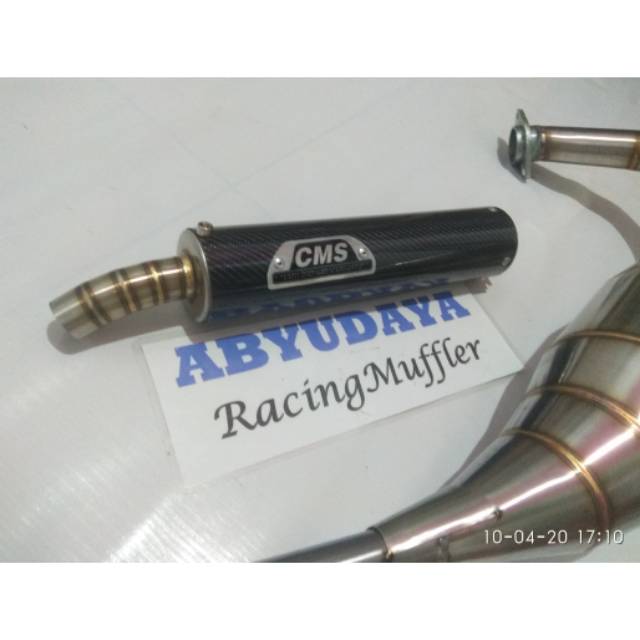 Knalpot ninja 2 tak knalpot ninja R knalpot ninja RR knalpot ninja ss bahan stainless Steel