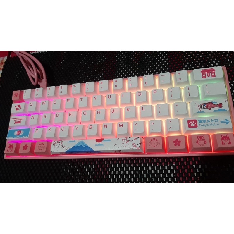 Keyboard Akko Tokyo World Tour 3061S RGB Wired English Version