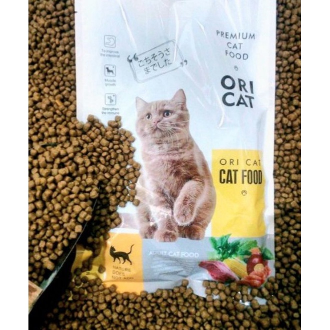 ORI CAT 100 GR - Makanan Kucing Dryfood Kucing Makanan Kucing Tuna Premium Dry Food Snack Kucing