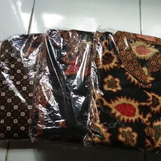 Gamis Batik Batika Kembang Wulu Size Standar Dan Jumbo