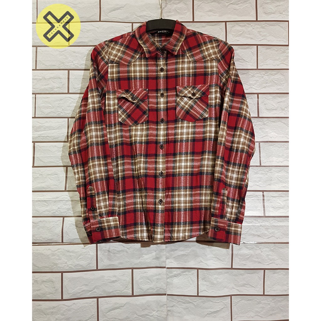 Kemeja Casual Wanita Second Branded - Kemeja ERQ JEANS