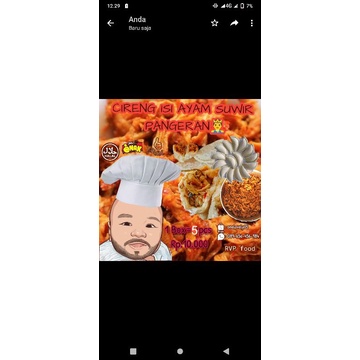 

CIRENG ISI AYAM SUWIR PANGERAN