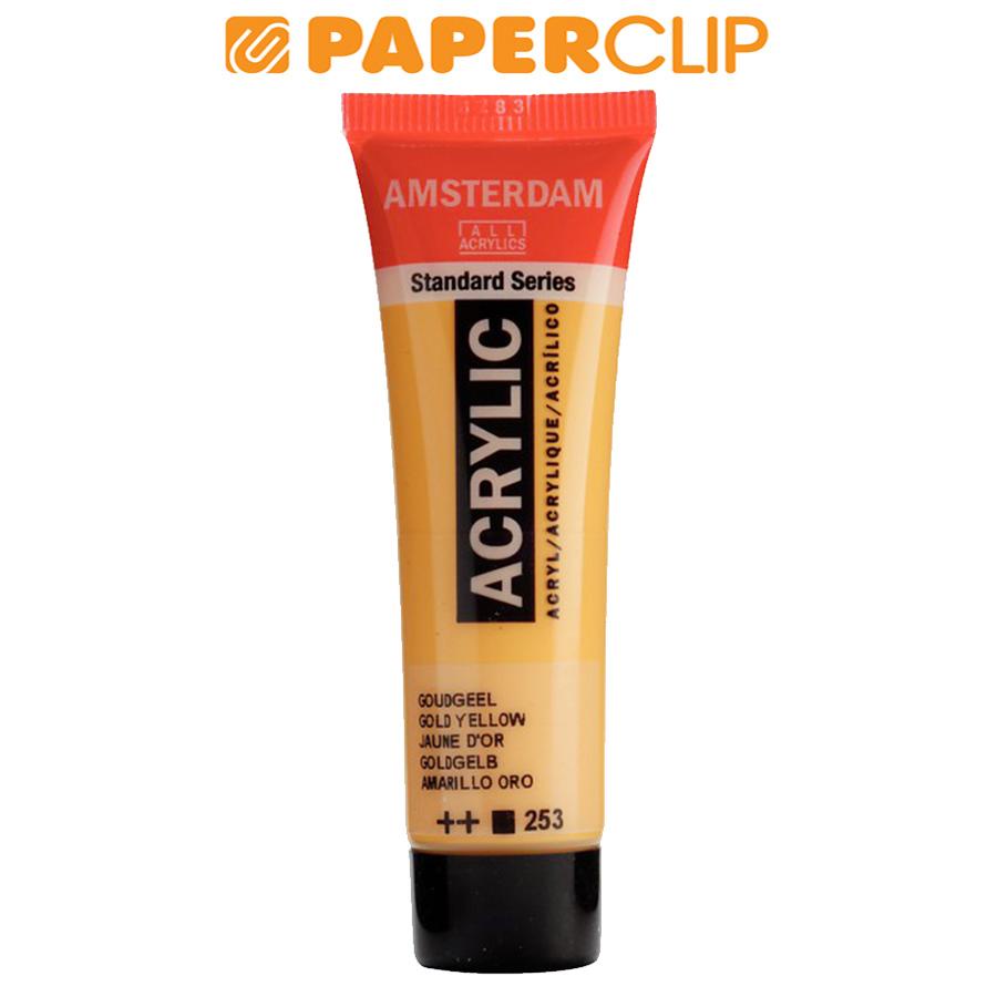 

CAT ACRYLIC AMSTERDAM S1 GOLD YELLOW 17042530AAC 20ML