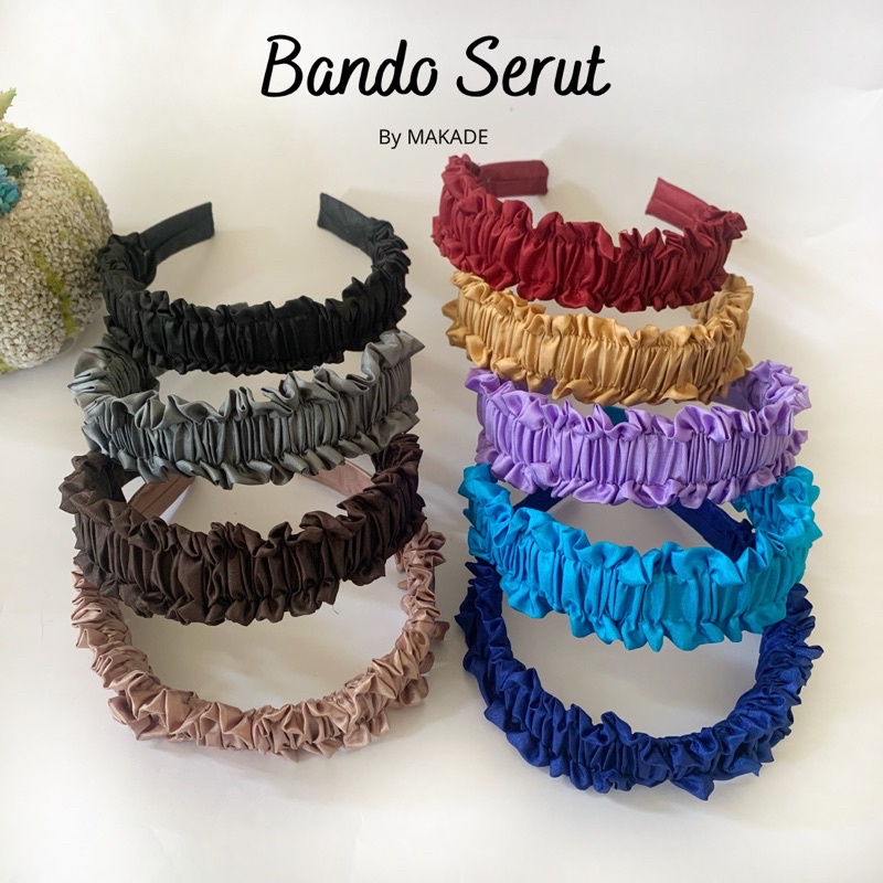 BANDO SERUT/ BANDO RUFFLE / BANDO KOREA/ AKSESORIS RAMBUT