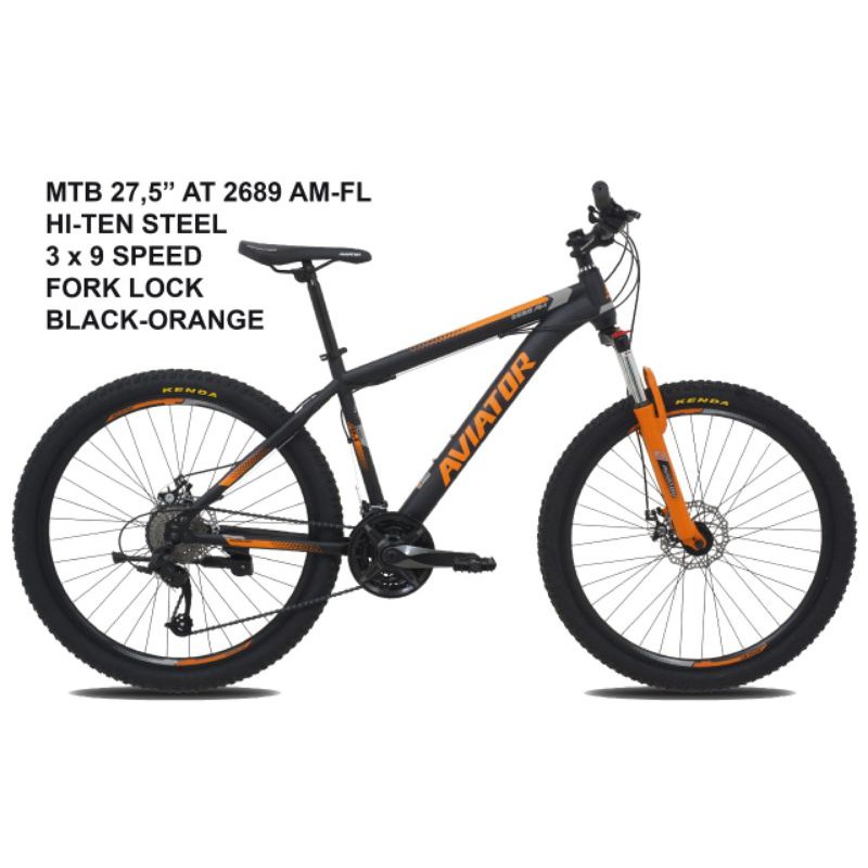 Sepeda Gunung Uk 27.5 Aviator 2689 AM FL