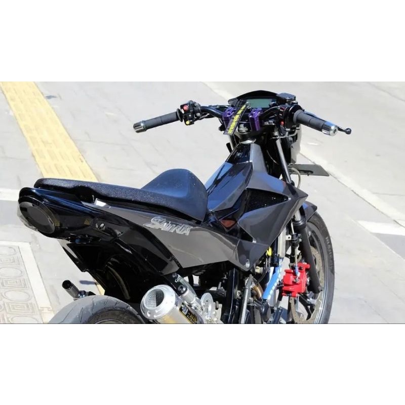 Setang stang stir rzr roadrace pnp suzuki satria fu plus raiser dudukan cnc universal