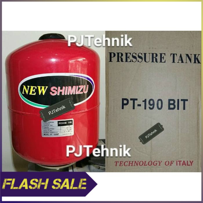 Tabung pompa air 19 liter Shimizu PT   190 BIT