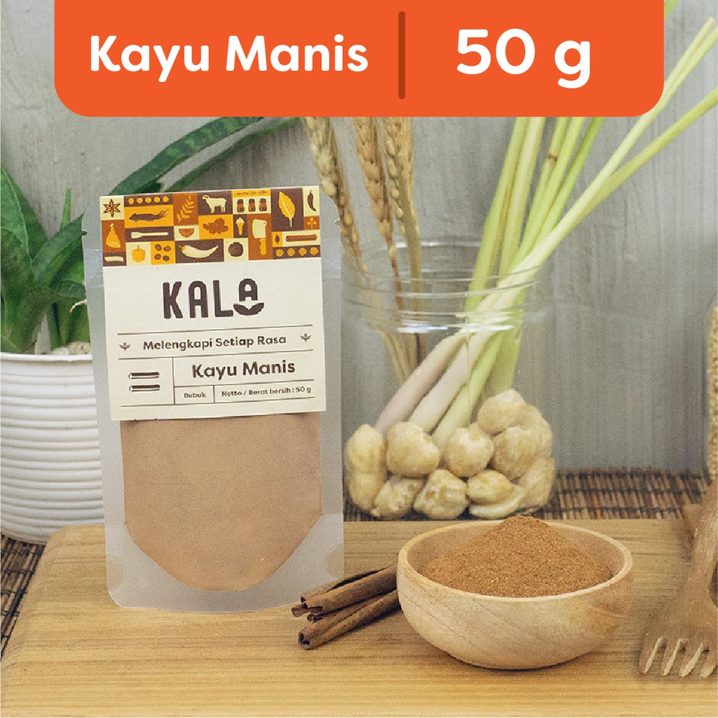 

Kayu Manis Bubuk 50 gram Bumbu bubuk Murni Cinnamon powder